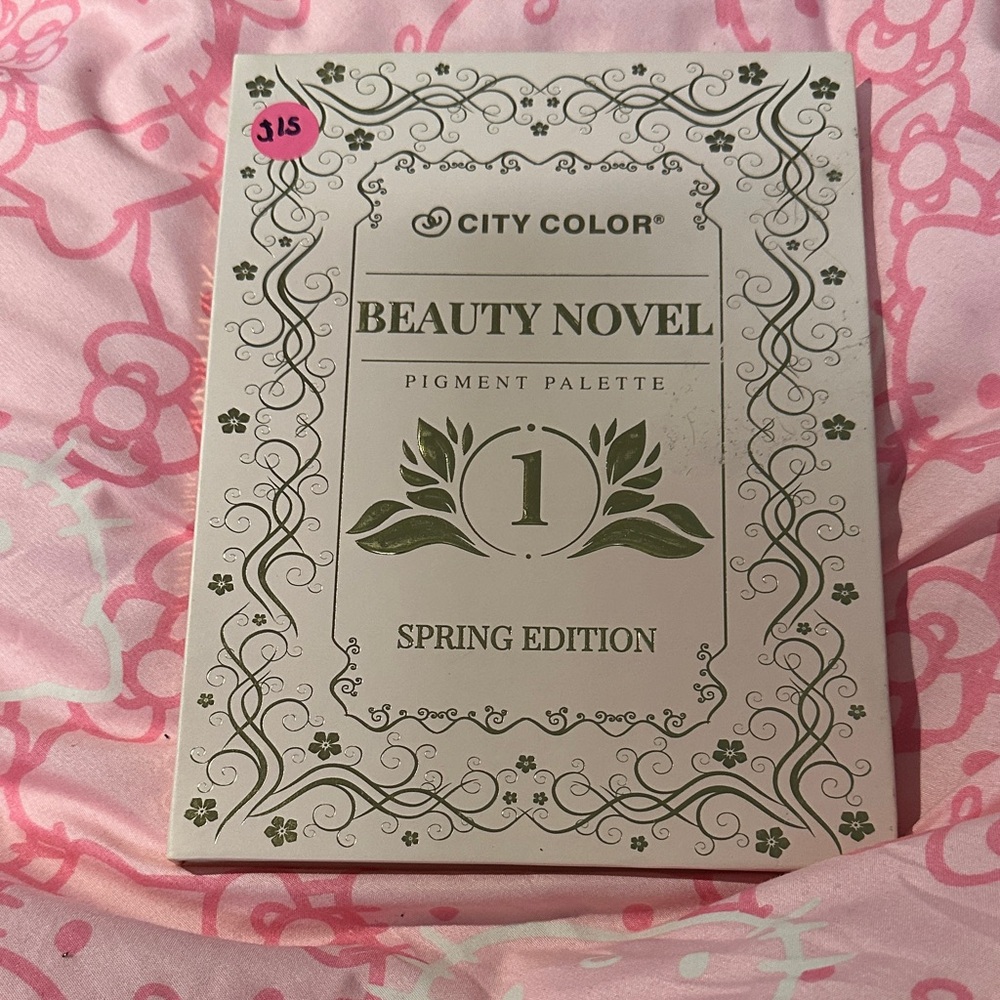 City Color Beauty Novel Pigment Palette - White & Olive